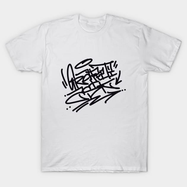 graffiti tag T-Shirt by graffitiasik